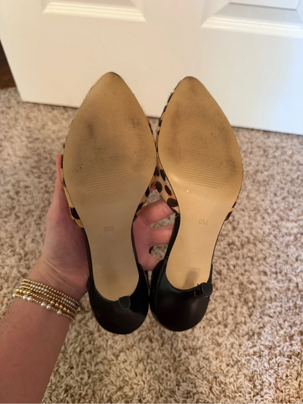 Audrey Brooke Leopard Heels